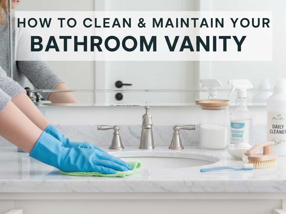 How-to-Clean-and-Maintain-Your-Bathroom-Vanity TONA Bathroom Furniture
