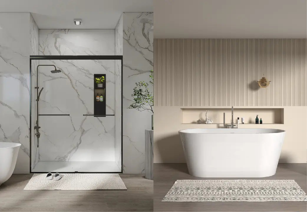 Walk-In Shower vs Bathtub for Home Resale Value TONA Bathroom Furniture