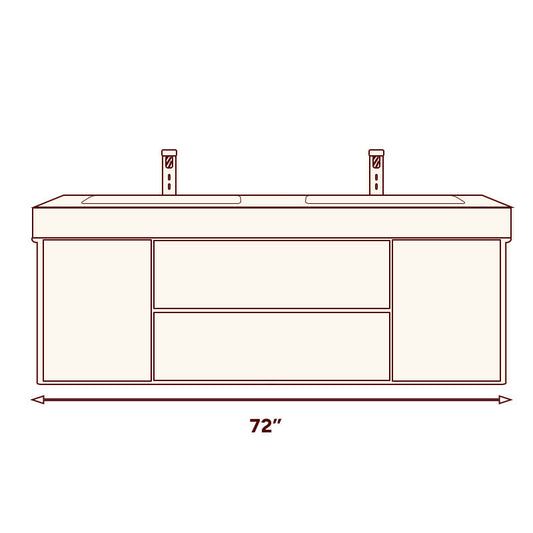 72" Vanities