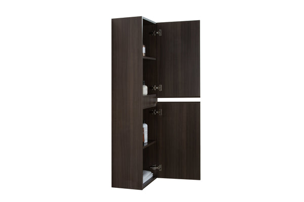 Angela 60'' Grey Oak Floating Side Unit Cabinet TONA Bathroom Furniture