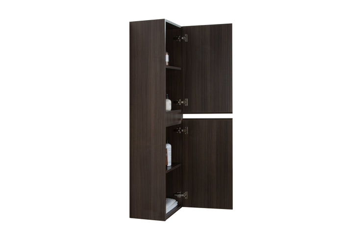 TONA Angela Side Unit Side Cabinet Grey Oak Floating Cabinet 60''