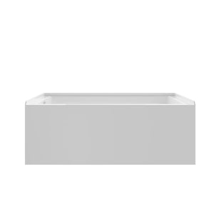 Manhattan 60" Rectangular Alcove Acrylic Bathtub Left Drain TONA Bathroom Furniture