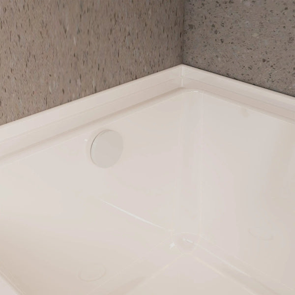 Manhattan 60" Rectangular Alcove Acrylic Bathtub Left Drain TONA Bathroom Furniture