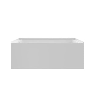 Manhattan 60" Rectangular Alcove Acrylic Bathtub Right Drain TONA Bathroom Furniture