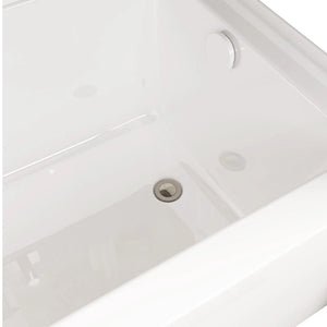 Manhattan 60" Rectangular Alcove Acrylic Bathtub Right Drain TONA Bathroom Furniture
