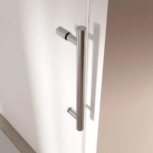 Single Sliding 56-60" x 76" Frameless Shower Door with 3/8" Tempered Glass, Chrome TONA Bathroom Furniture