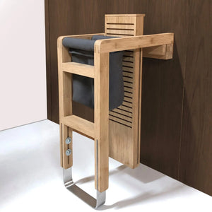 TONA Solid Wood Bathtub Caddy Tray, Expandable Adjustable Bath Shelf 10"-25" TONA Bathroom Furniture