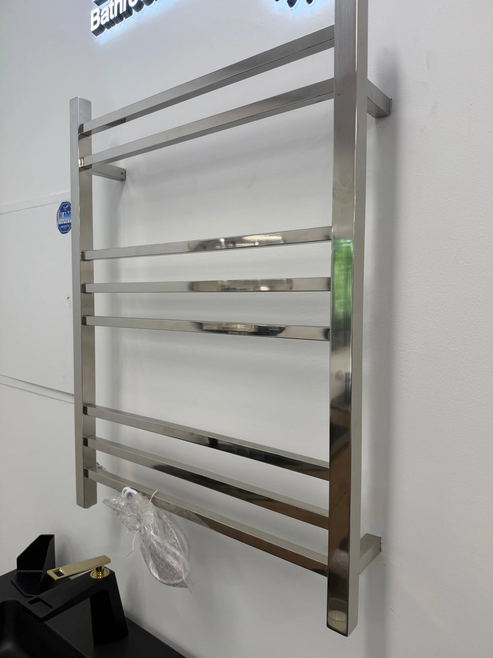 Wall-mounted Stainless Steel Towel Rack Warmer TONA Bathroom Furniture