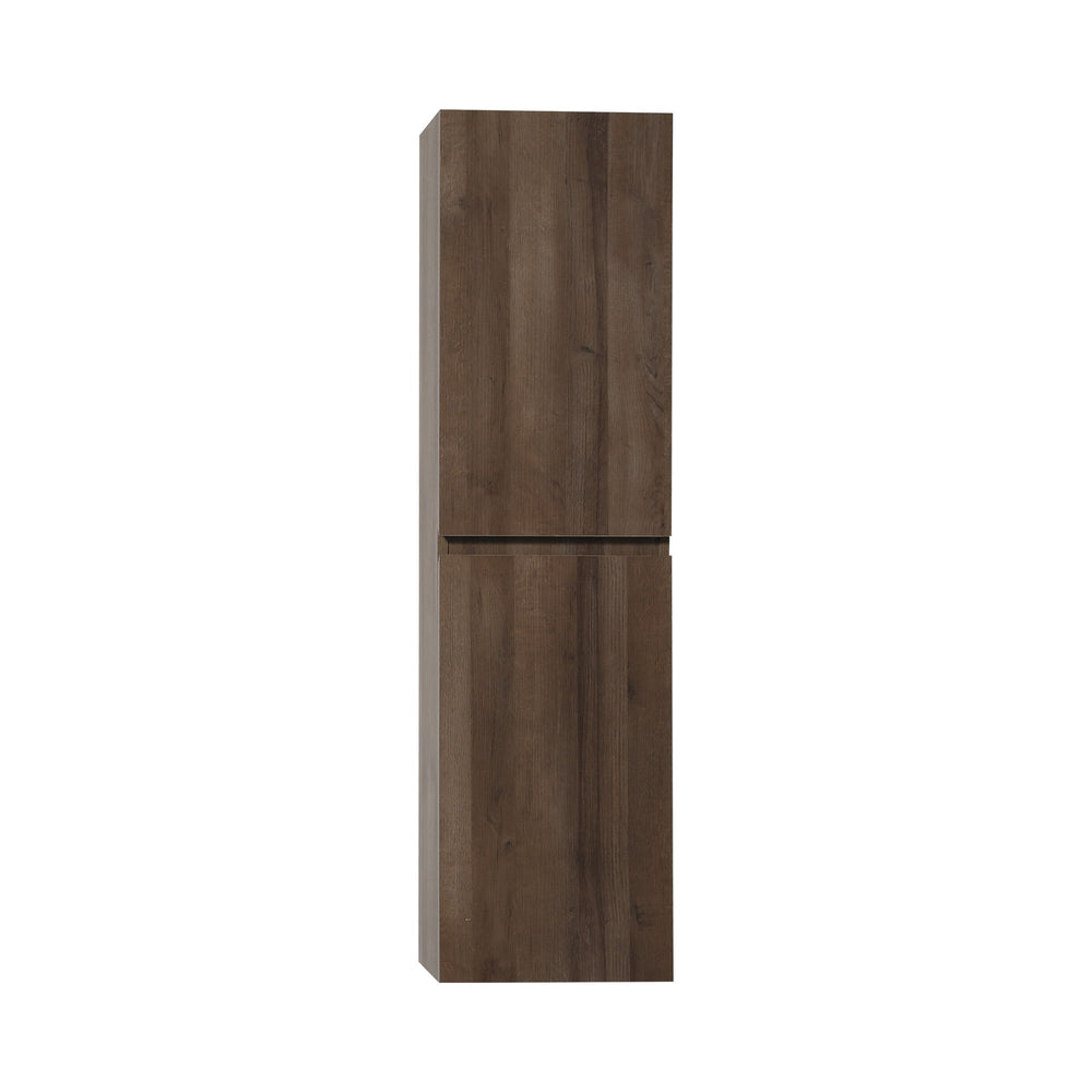 Angela 60'' Grey Oak Floating Side Unit Cabinet TONA Bathroom Furniture