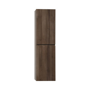 Angela 60'' Grey Oak Floating Side Unit Cabinet TONA Bathroom Furniture