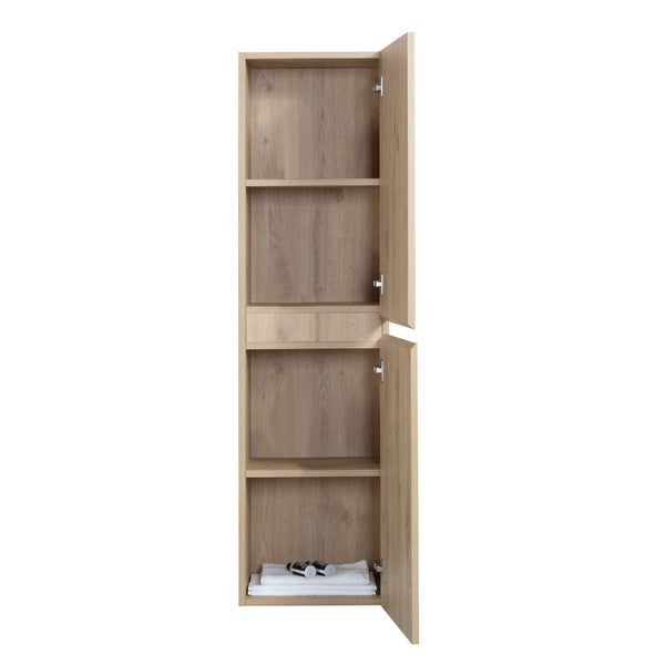 Angela 60'' Andean Oak  Floating Side Unit Cabinet TONA Bathroom Furniture