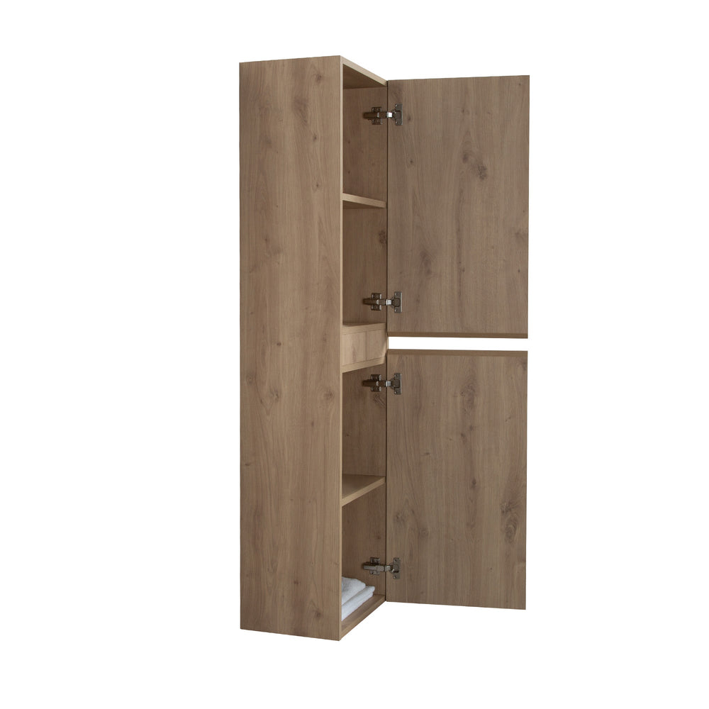 Angela 60'' Andean Oak  Floating Side Unit Cabinet TONA Bathroom Furniture