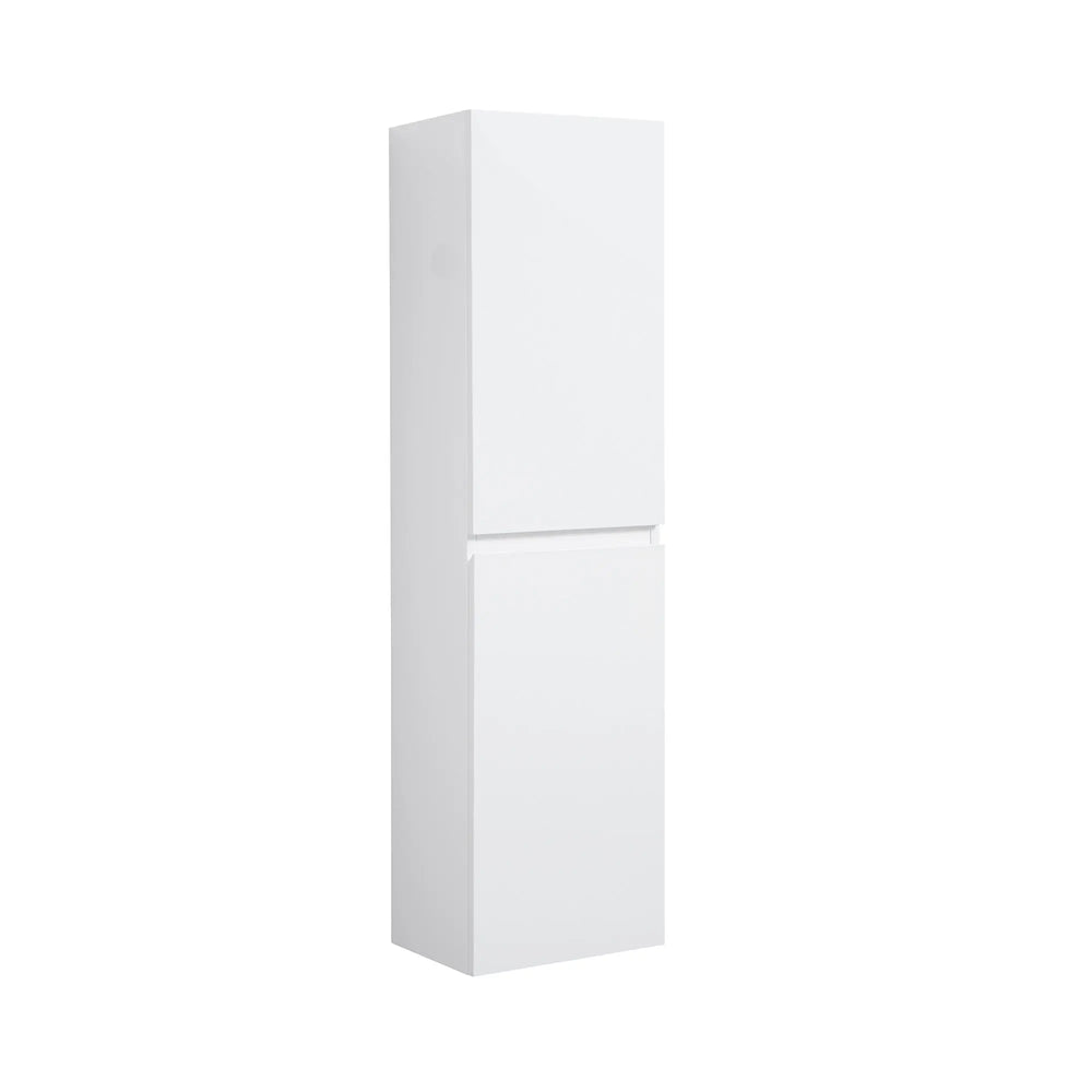 Angela 60'' Glossy White Floating Side Unit Cabinet TONA Bathroom Furniture