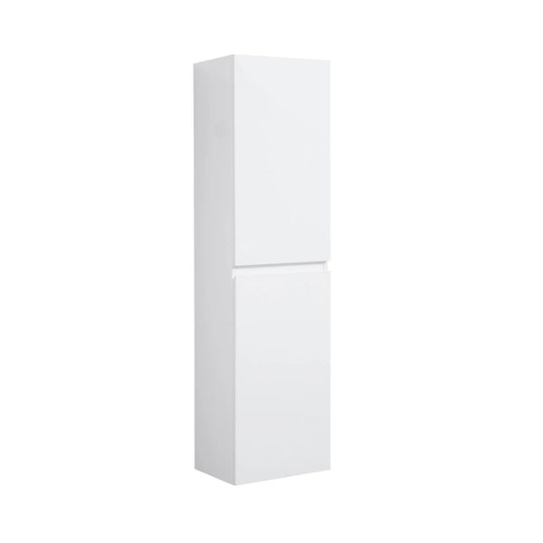 Angela 60'' Glossy White Floating Side Unit Cabinet TONA Bathroom Furniture