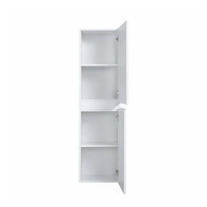 Angela 60'' Glossy White Floating Side Unit Cabinet TONA Bathroom Furniture