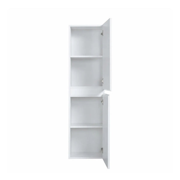 Angela 60'' Glossy White Floating Side Unit Cabinet TONA Bathroom Furniture
