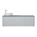 Bova Floating Vanity Single Vessel Sink with White Countertop (63''/71'') TONA Bathroom Furniture