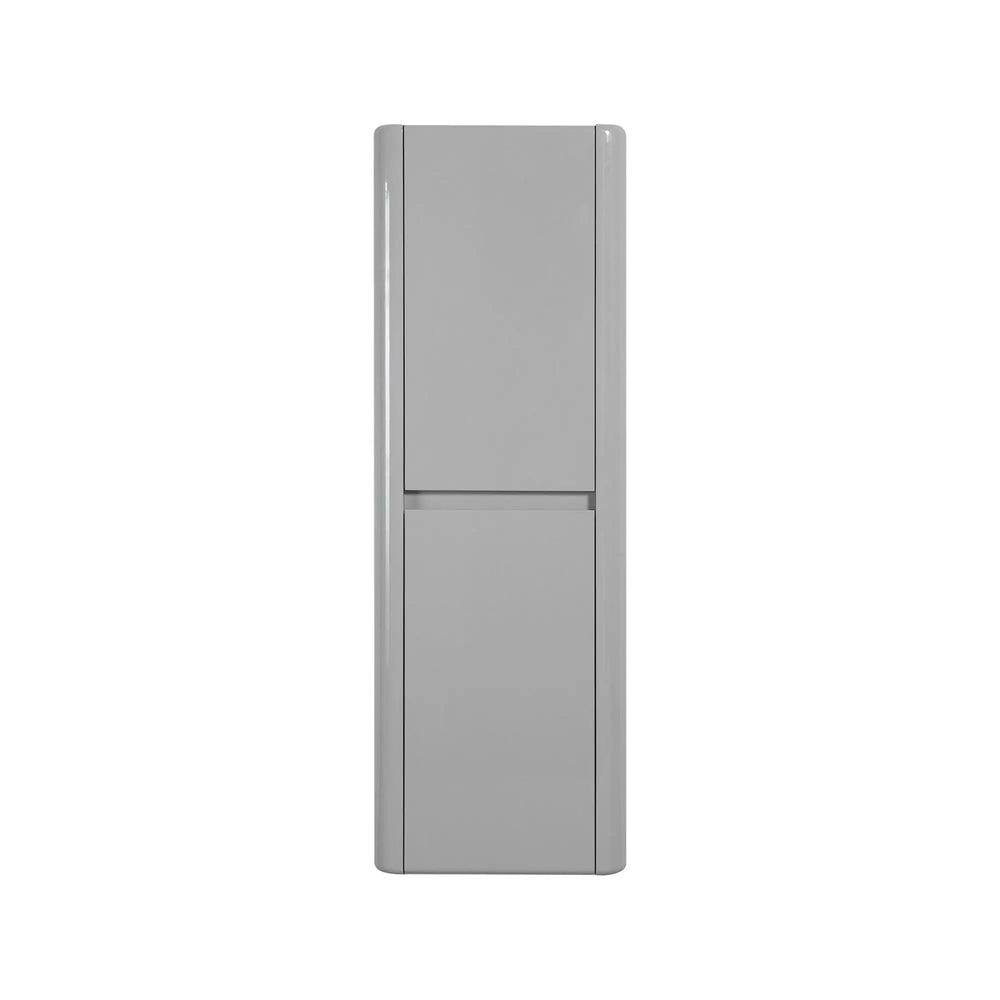BOVA Side Cabinet in A.Gray with Built-In Partitions and Damping Hinges TONA Bathroom Furniture