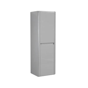 BOVA Side Cabinet in A.Gray with Built-In Partitions and Damping Hinges TONA Bathroom Furniture