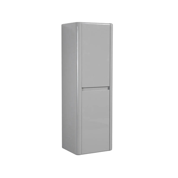 BOVA Side Cabinet in A.Gray with Built-In Partitions and Damping Hinges TONA Bathroom Furniture