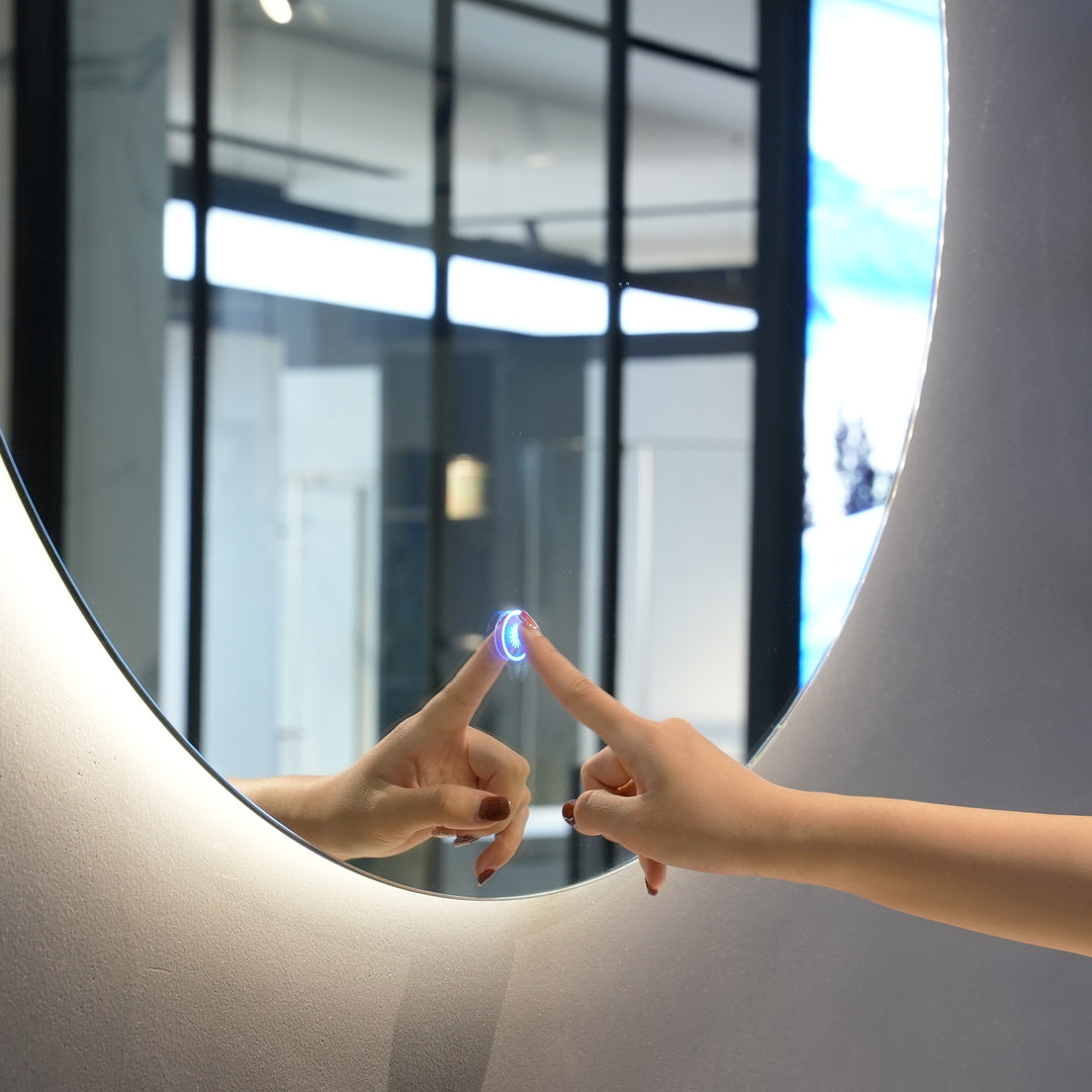 TONA ROUND SHAPE MIRROR - BOSCO
