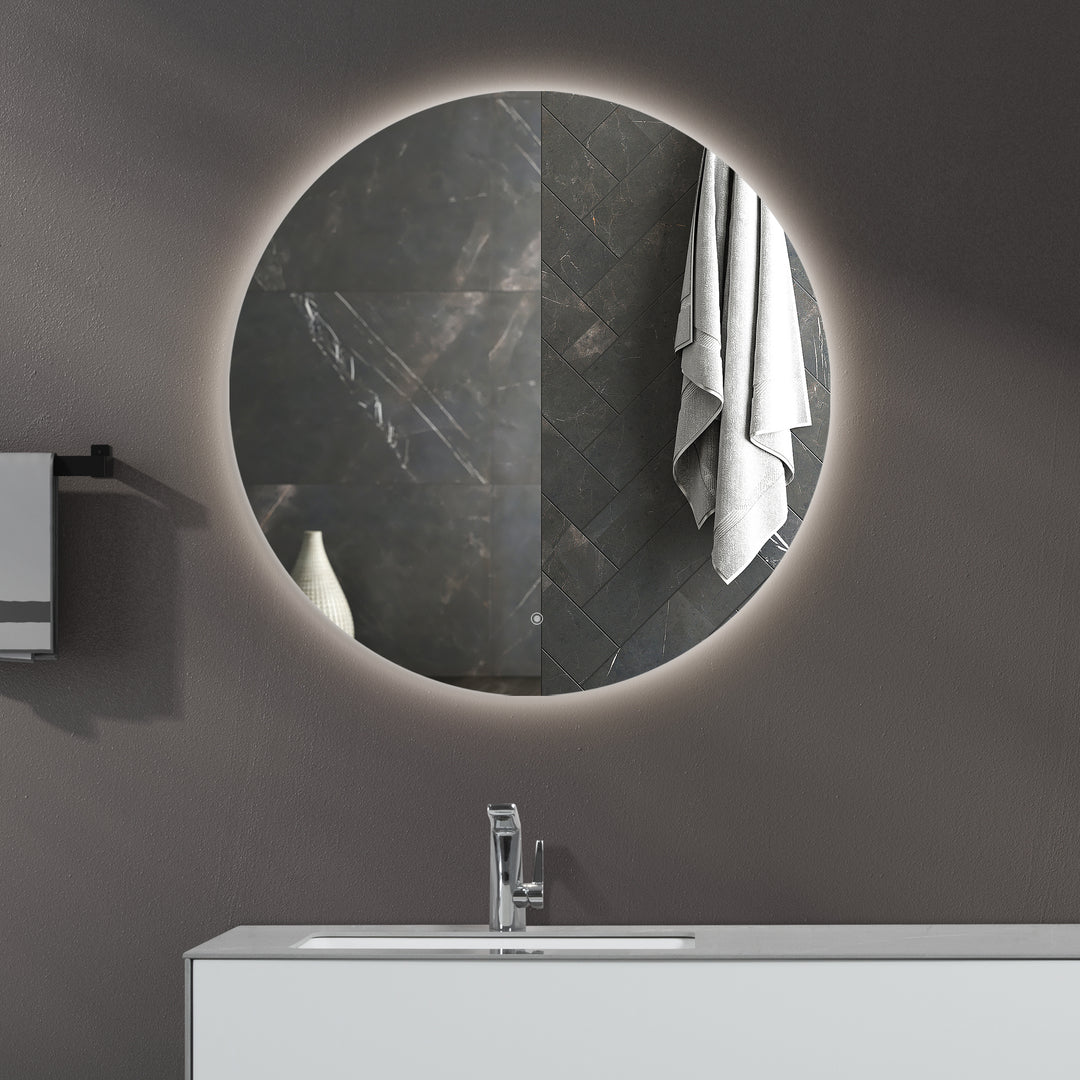 TONA ROUND SHAPE MIRROR - BOSCO
