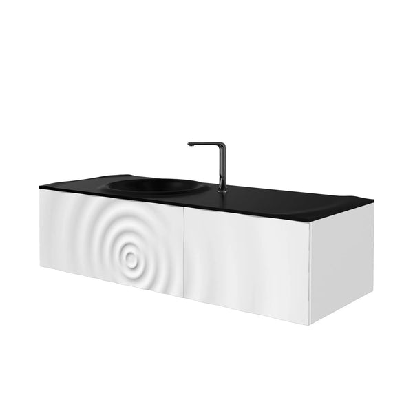 Wave 53" Floating Vanity Single Sink with Design Award TONA Bathroom Furniture