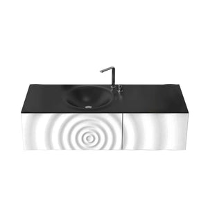 Wave 53" Floating Vanity Single Sink with Design Award TONA Bathroom Furniture