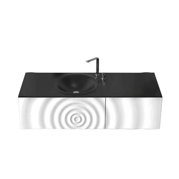 Wave 53" Floating Vanity Single Sink with Design Award TONA Bathroom Furniture