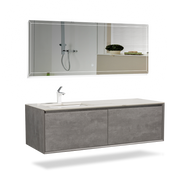 Wall Hung Bathroom Vanity with Quartz Top & Ceramic Sink - TONA Freda