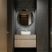 Floating Bathroom Vanity Set with Porcelain Slab Countertop - TONA Lamina