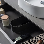 Floating Bathroom Vanity Set with Porcelain Slab Countertop - TONA Lamina