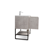 Freestanding Bathroom Vanity with Integrated Top and Sink - TONA Allen