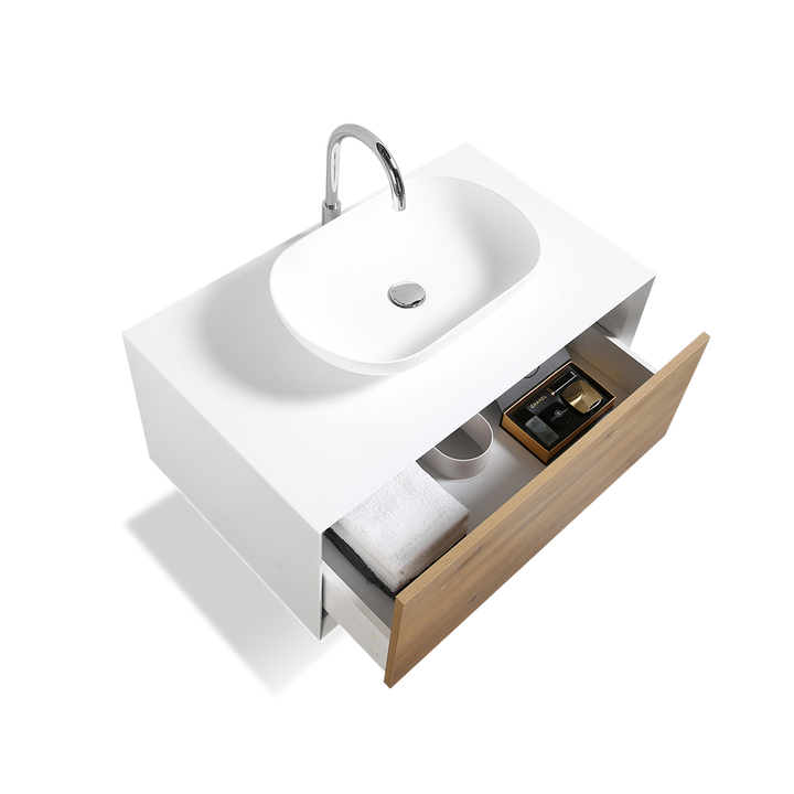 TONA Fiona Floating Vanity Single/Double Sink (24"-72")