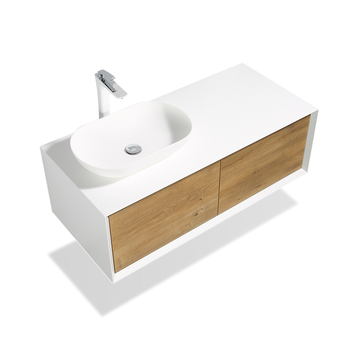 TONA Fiona Floating Vanity Single/Double Sink (24"-72")