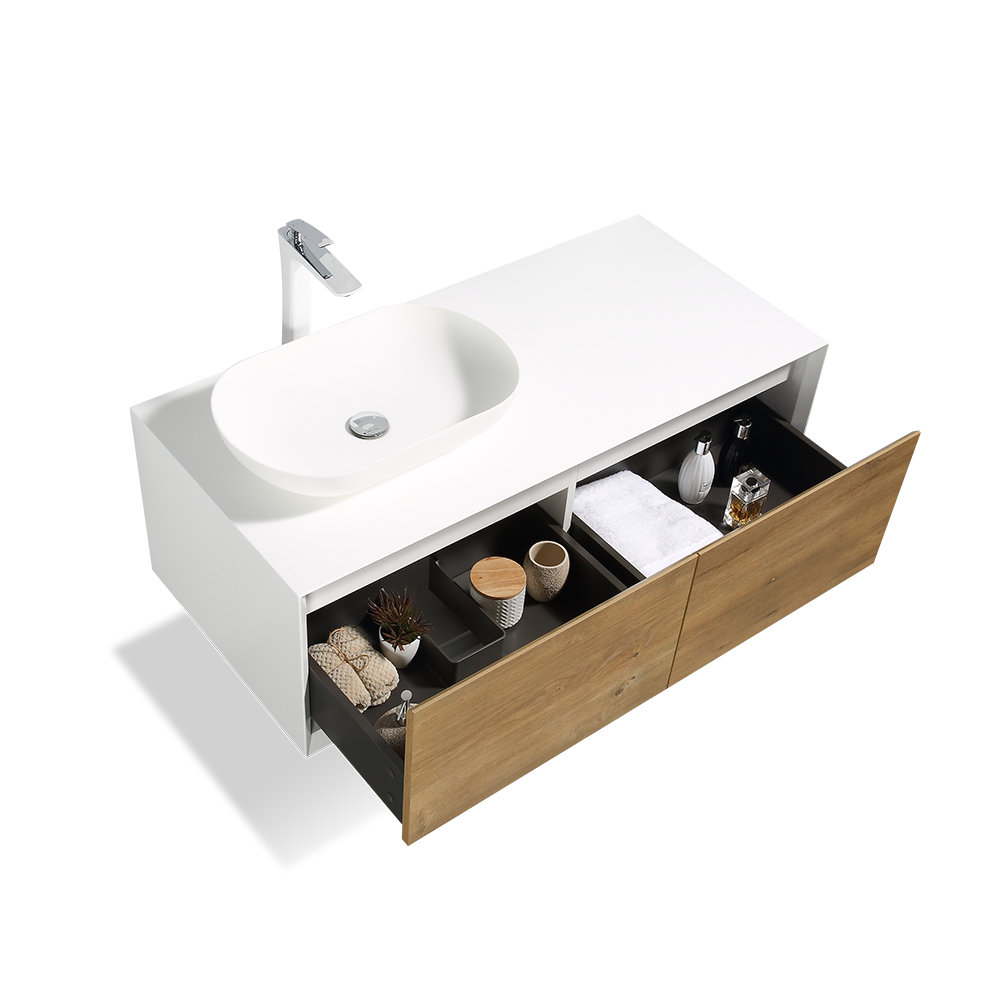 TONA Fiona Floating Vanity Single/Double Sink (24"-72")