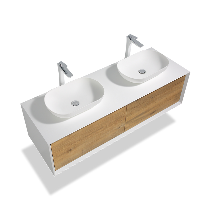 TONA Fiona Floating Vanity Single/Double Sink (24"-72")