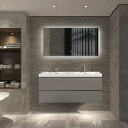 Floating Bathroom Vanity with Artificial Stone Integrated Top - TONA Onni